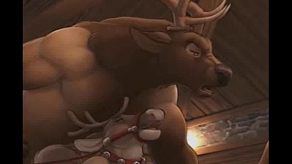 Xmas Elk Bar Where Some Reindeer Come For Fun Free Anime