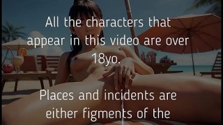 ASIAN LESBIAN SQUIRT PARTY on BEACH. Japanese uncensored.