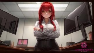 Beautiful Coworker With Big Tits Wants To Make You Cum At Your Desk – [AI Porn]