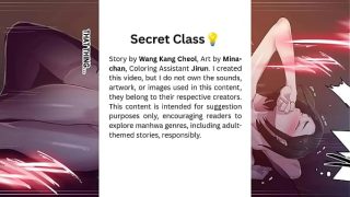 Secret Class With Stepsister Moment